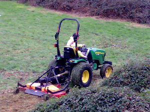 Grass cutting